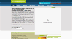 Desktop Screenshot of mallyahospital.net